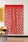 Metallic Red Star Tassel Curtain Backdrop, 39" x 78" Party & Event Decoration